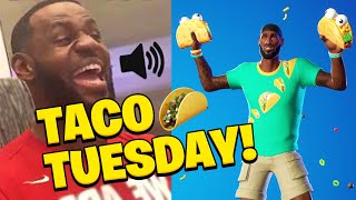 TACO TUESDAY IN FORTNITE 🌮 [upl. by Newra]