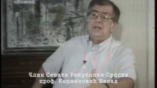 Srpsko Sarajevo profesor Nenad Kecmanovic 862009 † [upl. by Milka]