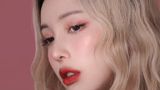 🌹✨로지 글리터 메이크업 Rosy Glitter Makeup [upl. by Sidman97]