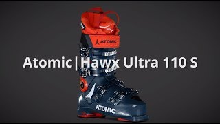 2019 Atomic Hawx Ultra 110 S Mens Boot Overview by SkisDotCom [upl. by Arehc779]