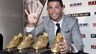 Cristiano Ronaldo  Cuarta Bota de oro  Fourth Golden Boot [upl. by Fink]