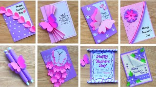 7 Amazing DIY Teachers Day Card Ideas  Happy Teachers Day Crafts  Teachers Day Cards 2024 [upl. by Ynaffet157]