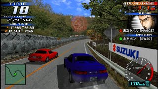 MR2 vs Eunos Roadster  頭文字D Street Stage  Usui [upl. by Ayocal]