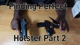 Finding the perfect holster for Sig Sauer P365 X Macro w TLR 7 A Part 2 [upl. by Arodnap]