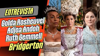 🎙️ ENTREVISTA a Golda Rosheuvel Adjoa Andoh y Ruth Gemmell  Bridgerton  Malditos Nerds Infobae [upl. by Lertnahs]