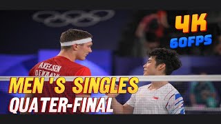 4K  FPS 60 HD  Olympic Paris 2024  Loh Kean Yew SGP vs Viktor Axelsen DEN 1 [upl. by Ava]