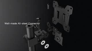 ErGear EGCM12 Monitor Mount for 1332quot Computer Screens [upl. by Loseff]