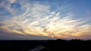 Timelapse  Sonnenuntergang zur HerbstTagundnachtgleiche 22092024 Bad Gleichenberg Vulkanland [upl. by Joost]