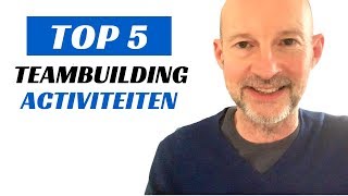 Teambuilding activiteiten  TOP 5 [upl. by Aenehs]