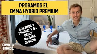 Colchón Emma Hybrid Premium Opiniones  ¡Lo Ponemos A Prueba  Unboxing y Análisis [upl. by Cuthbertson799]