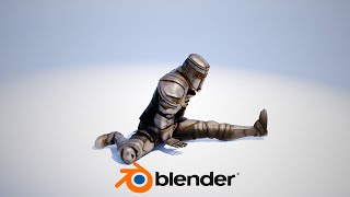 Create a Character Rig in Blender in 1 Minute [upl. by Ydnes]