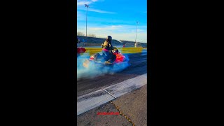 No Snow No Problem  Drag Racing Ski Doo Snowmobile [upl. by Enyrhtac]