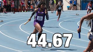 This Maryland Powerhouse Clocks Insane 4467 At The Florida Relays [upl. by Akisey]