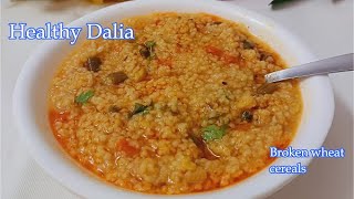 Vegetable dalia khichdi recipe  How to make broken wheat recipe  Daliya recipe [upl. by Asillam]