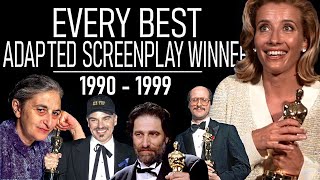 OSCARS  Best Adapted Screenplay 19901999  TRIBUTE VIDEO [upl. by Haizek]