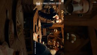 MDB A Man Drinks Beer 039 Funny Shorts AI Trending Spaghetti MDB Jokes beer Halloween [upl. by Atis]