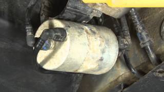 ECS Tuning How to change the fuel filter on an Audi B6 A4 18T [upl. by Nolrah]