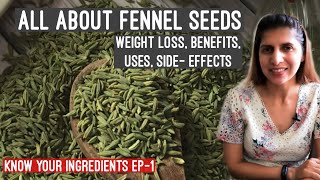 Fennel Seeds SuperFood For Weight Loss  सौंफ के फायदे  Hormonal Balance Digestion  Ep 1 [upl. by Kerwin325]