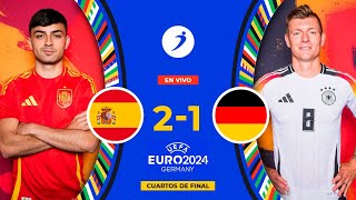 EURO 2024  España vs Alemania por RADIO OVACION [upl. by Eilama507]