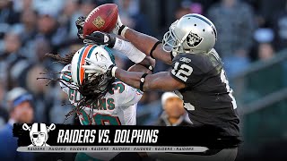 Raiders’ AllTime Memorable Highlights vs Miami Dolphins  NFL [upl. by Laine]