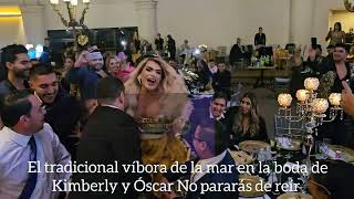 El tradicional víbora de la mar en la boda de Kimberly y Óscar No pararás de reír con Wendy 😋🤗🙈 [upl. by Moorefield457]