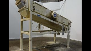 Used Sweco Rectangular Separator  Screener Model RM41A Carbon Steel  stock  48605001 [upl. by Thorlay]