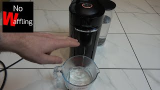 How to CLEAN  RINSE out Nespresso Vertuo Plus  Easy guide [upl. by Anatole137]