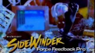 SideWinder Force Feedback Joystick 1998 Promo [upl. by Deanne]