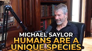 Michael Saylor  What Makes Humans a Unique Species [upl. by Isaiah808]