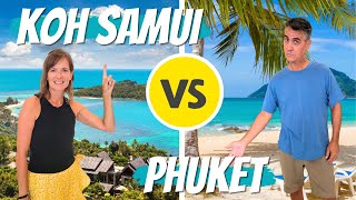 The BEST ISLANDS in Thailand 🇹🇭  Which Island Should You Visit Koh Samui or Phuket Thailand 2023 [upl. by Ellennej]