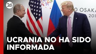 ¿Conversaron TRUMP y PUTIN sobre UCRANIA  26Global [upl. by Malina]