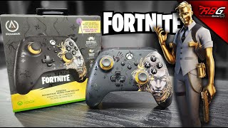 Unboxing Fortnite Midas PowerA Wired Advantage Controller for Xbox Series XS [upl. by Hambley]