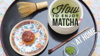 How to Make Matcha  Easy Home Tea Preparation 🍵 [upl. by Annawot]