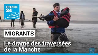 Migrants  le drame des traversées de la Manche • FRANCE 24 [upl. by Rockel]