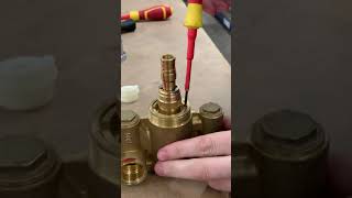 Removing Thermostatic Cartridge on Recessed Valve [upl. by Pickar681]