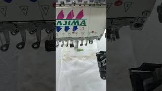 Embroidery Lacoste with tajima machine [upl. by Nohsram]