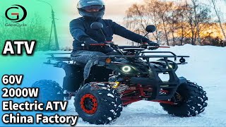 electric atv quad bike long range for adults 4 wheelers motos equad 2000W 60V golf car Votol EM200 [upl. by Ruiz]