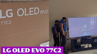 HOW TO SETUP LG OLED EVO 77C2 [upl. by Idissac]