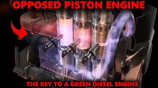 The Achates Opposed Piston Engine The Only Green Diesel Engine [upl. by Niuqauj]