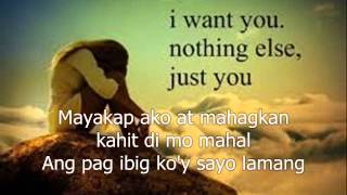 kahit sandali lyricsJennylyn Mercado [upl. by Leizo]