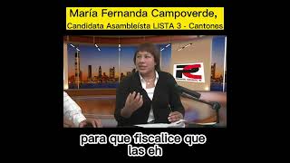 CANDIDATA MARIA FERNANDA CAMPOVERDE [upl. by Nivar]