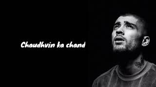 Zayn  Chaudhvin ka chaand ho tightrope  5 min loop [upl. by Cannon]