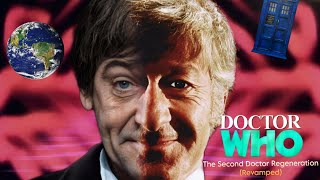 Doctor Who  The Second Doctor Regeneration Revamped [upl. by Horsey]