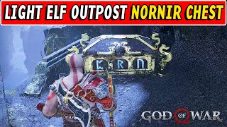 God of War  Nornir Chest  Light Elf Outpost Shores of Nine [upl. by Lanrev28]