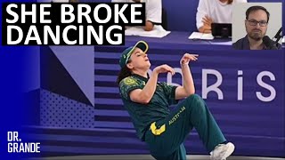 PhD Lecturer Tries to Break Dancing By Breakdancing in Paris Olympics  Rachael Gunn Case Analysis [upl. by Ingaberg997]