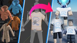 How to MAKE 3D Layered Clothing NEW 2022 ROBLOX [upl. by Jessey]