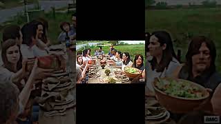 TWD season 7 dinner scene  thewalkingdead edit sad [upl. by Adnic]