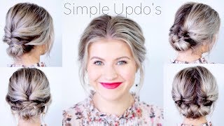 Simple Elegant Updo Hairstyles For Medium Length Hair  Milabu [upl. by Etteniotna]