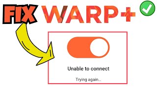 1111 Warp VPN not connecting Fix [upl. by Aleacin]