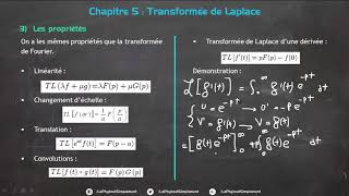 Transformée de Laplace 2 Les propriétés [upl. by Barrus]